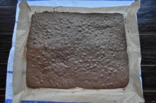 Как полено с сгущенкой готовится. Торт Рождественское полено