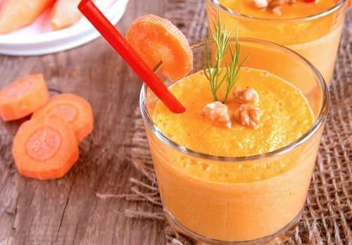 Какие ингредиенты нужны для приготовления морковного смузи без блендера. Морковный смузи — 9 полезных рецептов