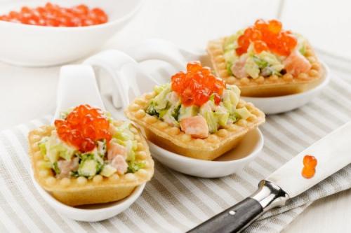 Какие начинки подойдут для тарталеток на Новый год. 15 оригинальных рецептов тарталеток с красной икрой