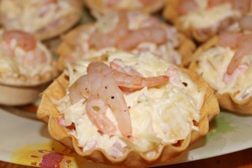 Какие экзотические ингредиенты можно использовать для начинки тарталеток. 20 удивительных рецептов тарталеток с креветками