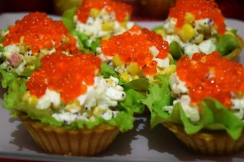 Какие начинки подойдут для тарталеток на Новый год. 15 оригинальных рецептов тарталеток с красной икрой