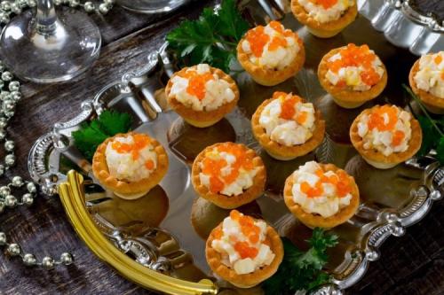 Какие начинки подойдут для тарталеток на Новый год. 15 оригинальных рецептов тарталеток с красной икрой