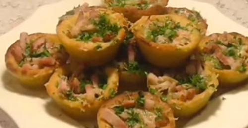 Тарталетки на Новый год запеченные в духовке. Тарталетки запеченные в духовке с начинкой – самые вкусные рецепты