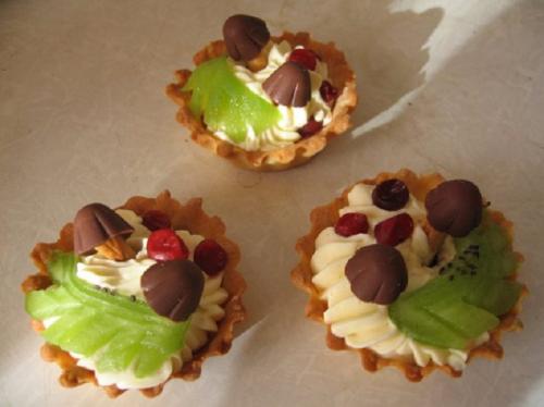 Тарталетки сладкие на Новый год. Сладкие, детские тарталетки к праздничному столу на День рождения, Новый год: идеи, рецепты с фото, украшения. Рецепты фруктовых салатов и десертов и кремов для начинки тарталеток