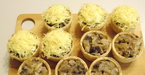 Салаты в тарталетках на Новый год 2022. Закуски в тарталетках на Новый год 2022 — лучшие рецепты с фото 04