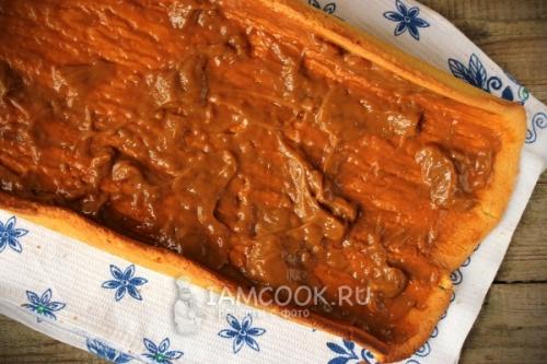 Рулет полено из варенной сгущёнки: рецепт и подсказки 19 Рулет полено из варенной сгущёнки: рецепт и подсказки 19