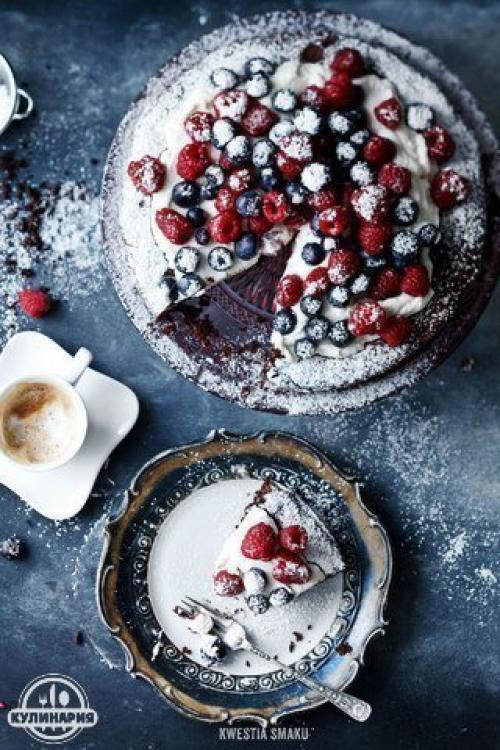 Шоколадный торт без муки. 01