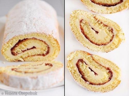 Быстрые рулеты к чаю - топ 6 рецептов? 03