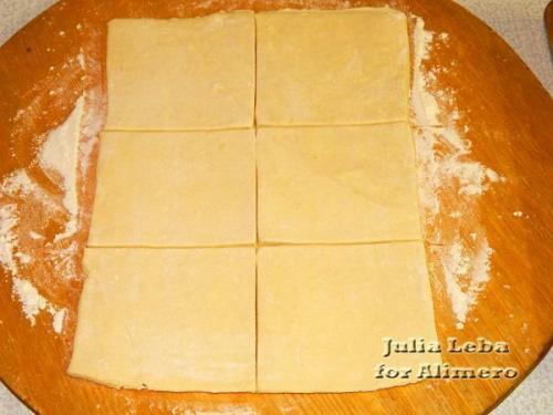 Слоёные трубочки с малиной. 02 Слоёные трубочки с малиной. 02