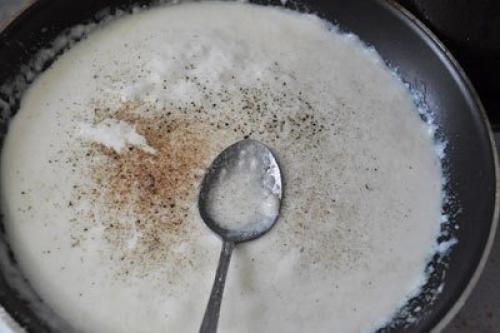 Макаронная запеканка.  Ингредиенты: 06