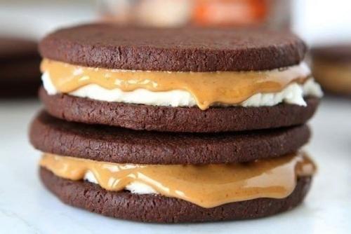 Домашний Choco pie с арахисовым маслом?