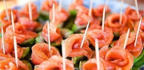 10 канапе на новогодний стол.