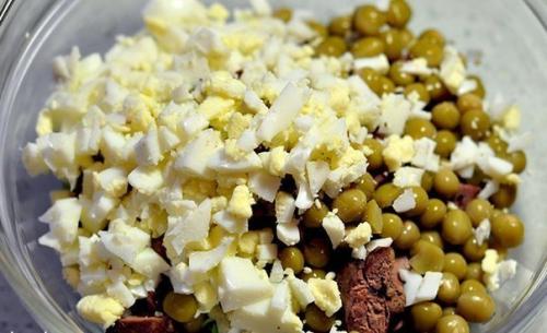 Салат из куриной печени. 04