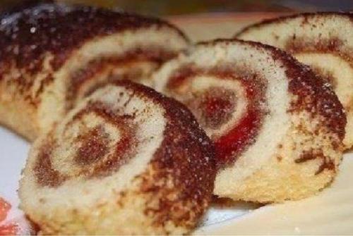 Быстрые рулетики к чаю. 01