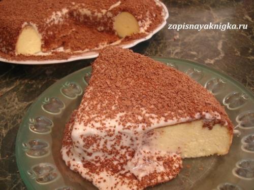 Пудинг из мягкого творога. Творожный пудинг.

И до меня волна творожных пудингов докатилась?