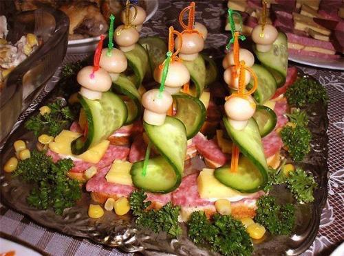 10 канапе на новогодний стол. 07