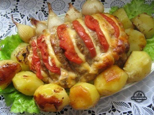 Ароматная праздничная свинина.