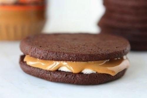 Домашний Choco pie с арахисовым маслом? 07