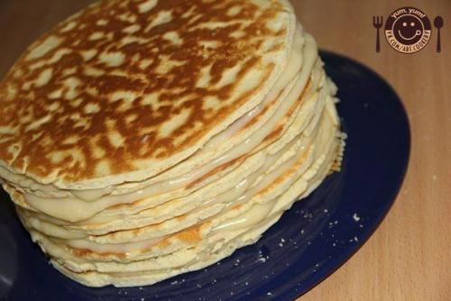 Торт со сгущенкой на сковороде. 01