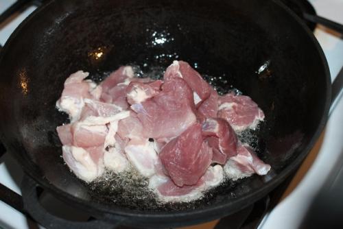 Рассыпчатый плов со свининой. 02