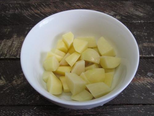 Курица в духовке с картошкой в пакете для запекания. 01