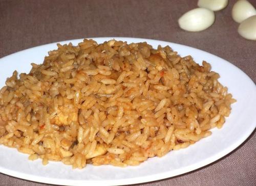 Плов с курицей.