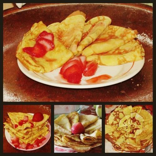 Вкуснющие блинчики.  Ингредиенты: