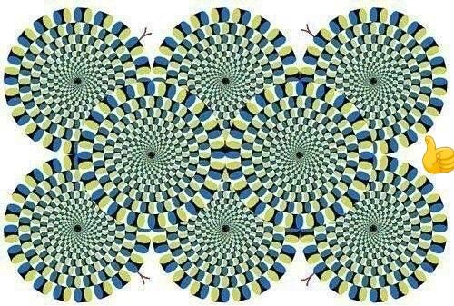 Проверьте себя. Эту иллюзию изобрел японский психиатр акиоши китаока.