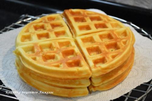 Бельгийские вафли.  Мягкие, воздушные, сладкие, с хрустящей корочкой?