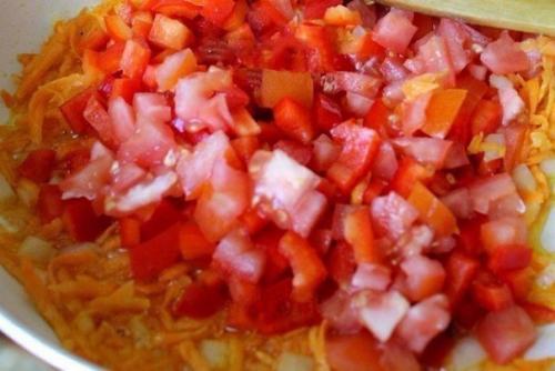 Курица с рисом и овощами по-каталонски. 02