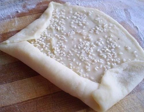 Сырные трубочки с кунжутом. 04