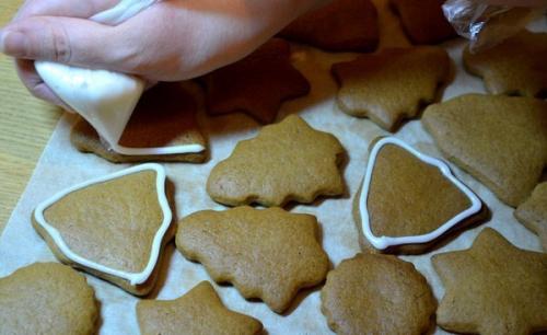 Имбирное печенье.  Вам понадобится (на 2 противня: 07