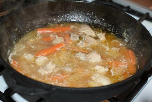 Рассыпчатый плов со свининой. 07