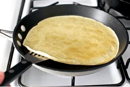 Блинный торт из бананов с йогуртом и глазурью из грецкого ореха. 03 Блинный торт из бананов с йогуртом и глазурью из грецкого ореха. 03