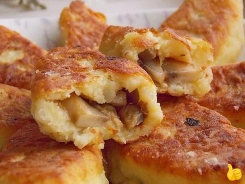 Зразы с грибами. Зразы с грибами.