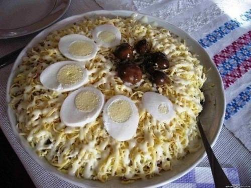 Топ - 10 салатов с сыром. 07