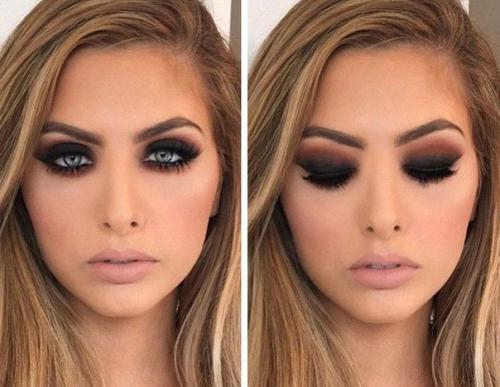 Пошаговая инструкция создания Smoky Eyes?
