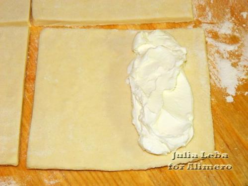 Слоёные трубочки с малиной. 03 Слоёные трубочки с малиной. 03