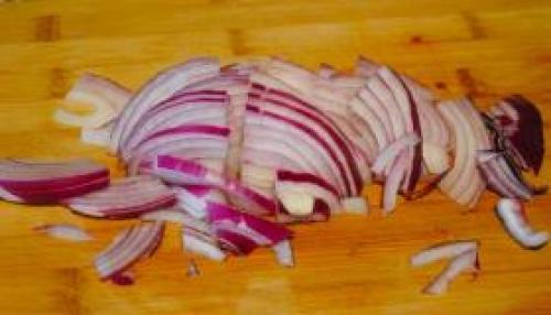 Чечевица с луком и помидорами. 02