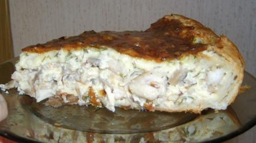 Вкуснейший пирог.  Ингредиенты (конечно, все зависит от формы, в которой запекать; я беру для 25-сантиметровой: