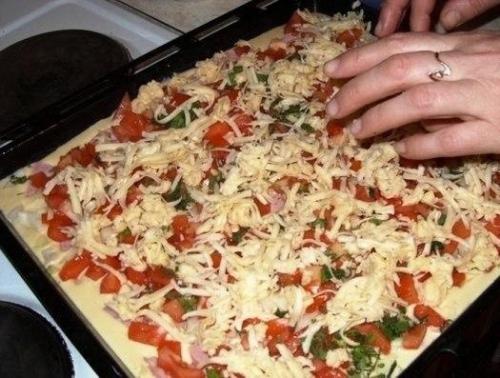 Быстрая пицца?  - Рецепт для тех, кто любит пиццу, но ленится ее готовить по всем правилам итальянской кухни. 03