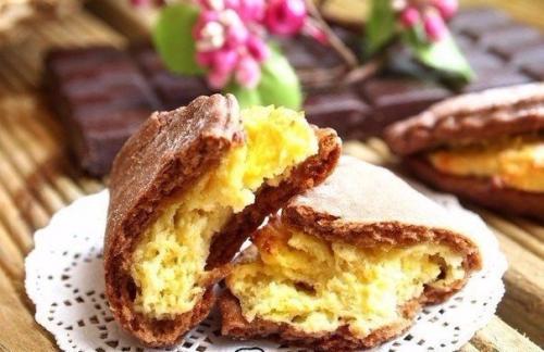 Шоколадно - кокосовые сочни.