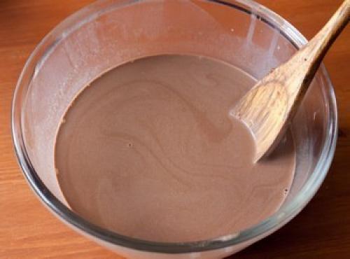 Шоколадная панна котта. 03