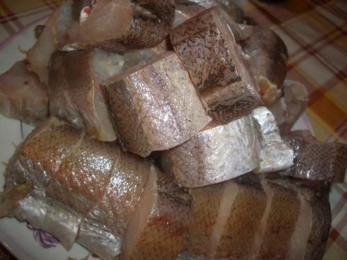 Рыба, запеченная в сметане. 01