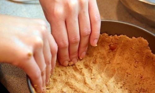 Творожник - чизкейк с двойной начинкой. 03