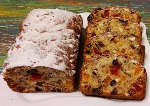 Вкусный кекс с сухофруктами невероятно. 02