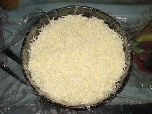 Салат Грибная Поляна (закусочный торт). 03