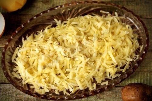 Салат Скумбрия под Шубой. 01