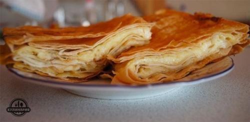 Сырный пирог из армянского лаваша.