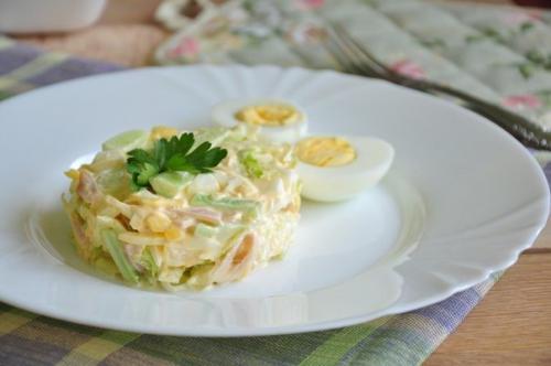 Салат неженка.  Себе рецепт сохрани?